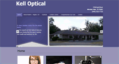 Desktop Screenshot of kelloptical.com